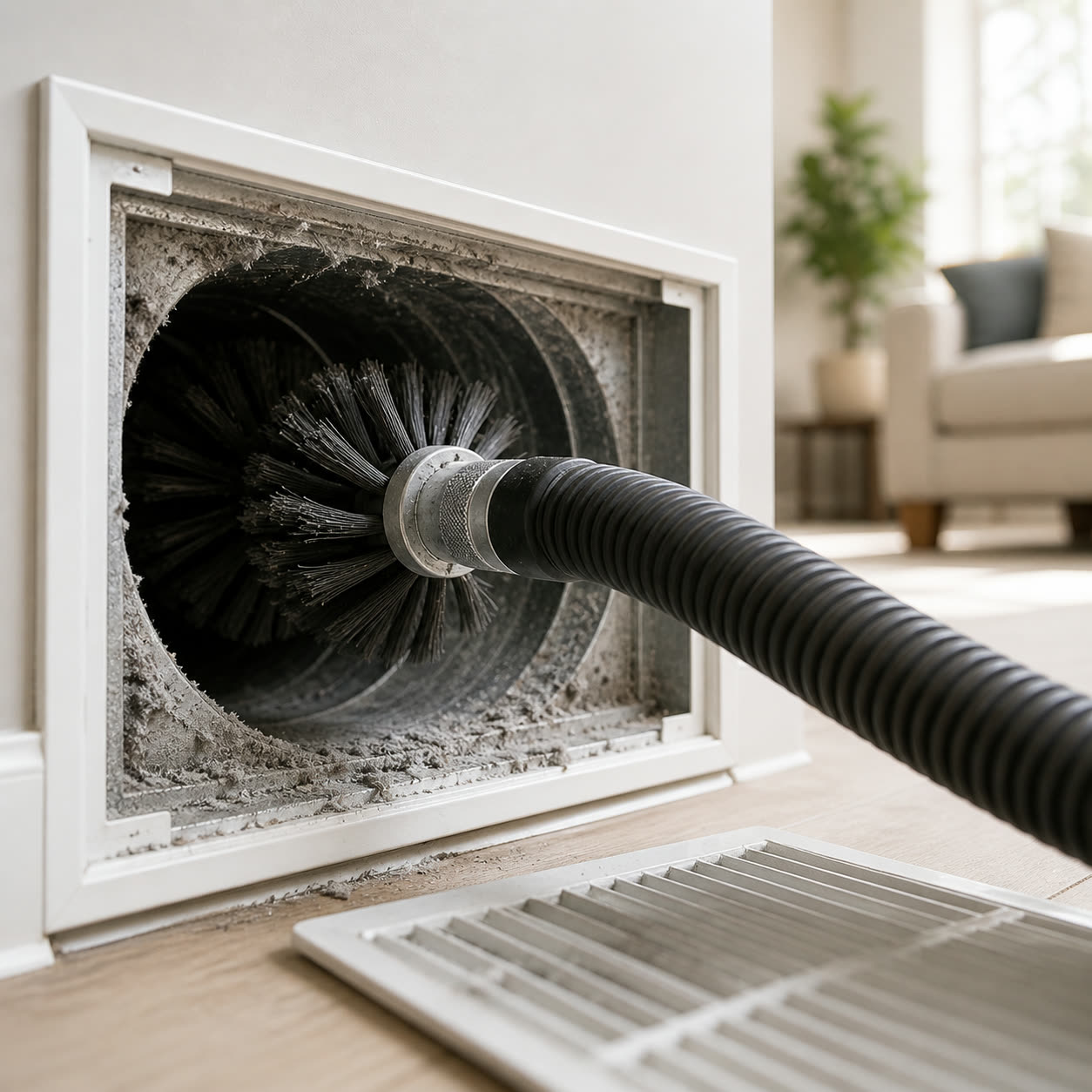 Professional air duct cleaning services in Wichita Kansas