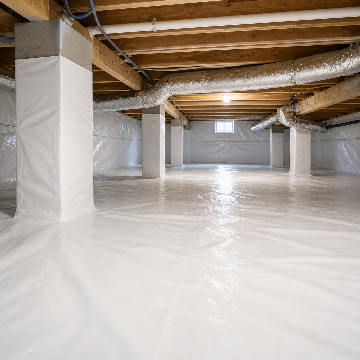 Professional vapor barrier installation services in Wichita Kansas